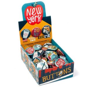 LMP (49) : พิน New York Buttons – กล่องโชว์พินธีมมหานครนิวยอร์ก